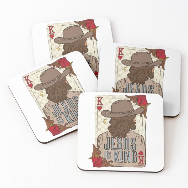 Item preview, Jesus Is King Playing Card designed and sold by Oniyasha.