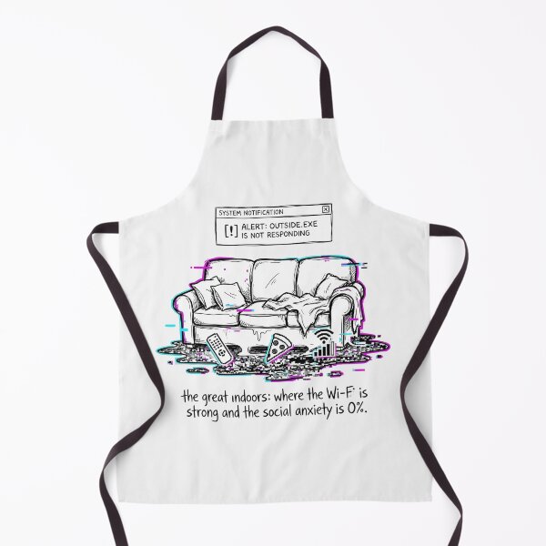 Item preview, Outside Is Not Responding designed and sold by Gentle Glitch.
