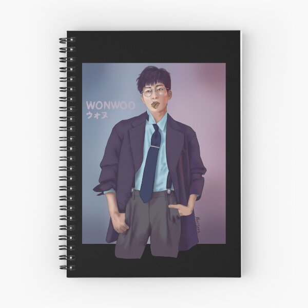 Aperçu de l'œuvre Wonwoo - Dix-sept ans créée et vendue par Alecsero.