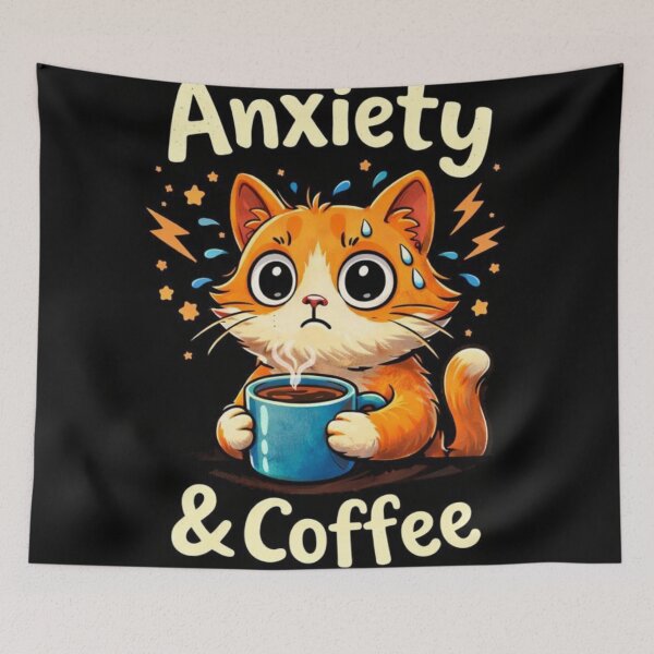 Item preview, Anxiety & Coffee designed and sold by Andrewstg.