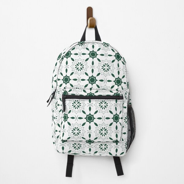 Item preview, Green Tiles Pattern designed and sold by Green Crayon Art.