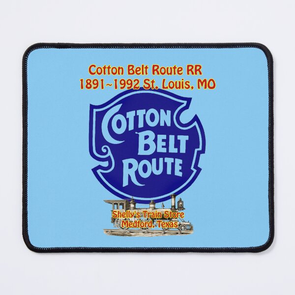 Item preview, Train Logo, Cotton Belt Route RR, Shelly's Train Store, Vintage, Classic, Collectible Train Logos, Rail & Railroad Logos, train stickers, magnets, t-shirts, posters and more designed and sold by MoreEZUSA-Here.