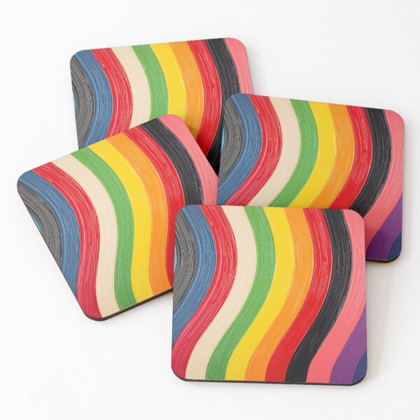 Item preview, Wavy Rainbow Color Flow designed and sold by Harmonic_Layers.