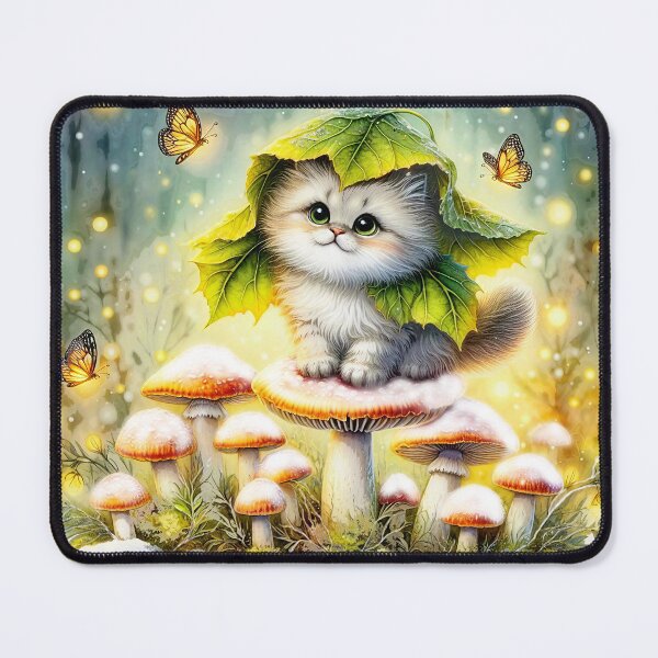 Item preview, Winter's Quiet Mushroom Keeper designed and sold by rmoneeshop.
