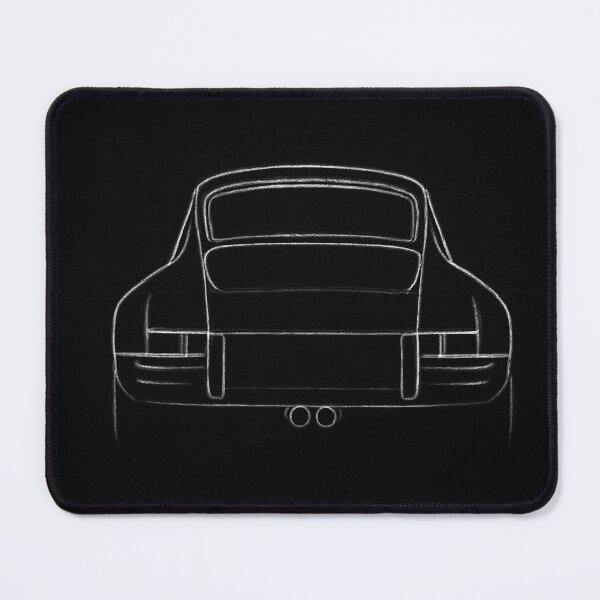 Item preview, Porsche 993 Carrera Inspired Minimalist Silhouette Abstract Line Art  designed and sold by Geo.