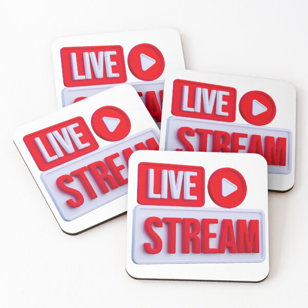 Item preview, YOUTUBE LIVE STREAM designed and sold by USA-NEWDESIGN.