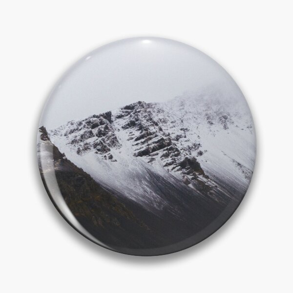 Item preview, Snowcapped Mountain in the Clouds designed and sold by The Wandering Lens.