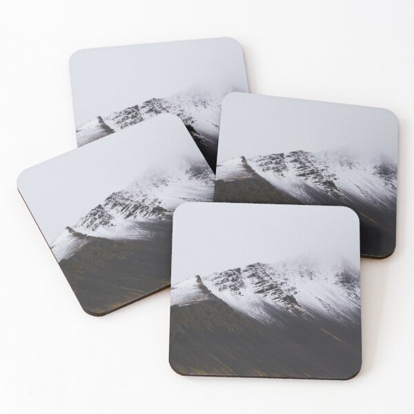 Item preview, Snowcapped Mountain in the Clouds designed and sold by The Wandering Lens.