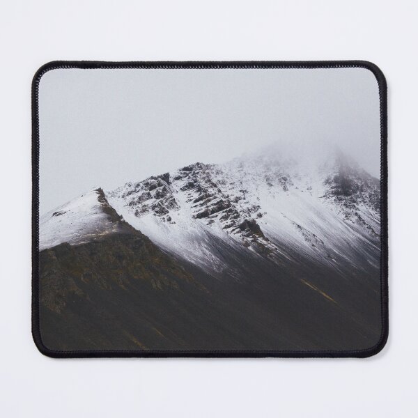 Item preview, Snowcapped Mountain in the Clouds designed and sold by The Wandering Lens.