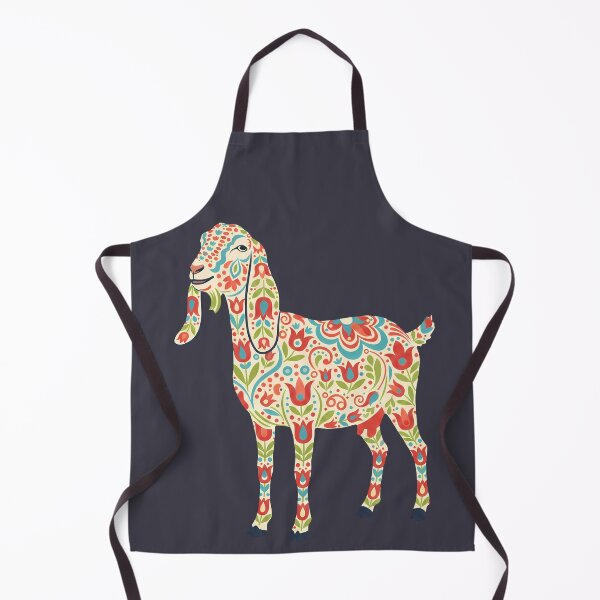 Item preview, Anglo-Nubian Goat – Scandinavian Folk Art by heidiannemorris © designed and sold by FOLK ART FUSION by heidiannemorris.