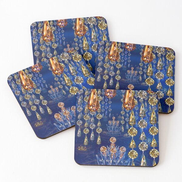 Item preview, Sea of Jewels - Surreal Ocean of Sparkling Gems designed and sold by Lycanth.