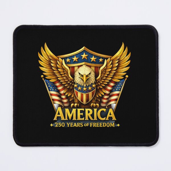 Item preview, America 250 Years of Freedom – Patriotic Bald Eagle Design designed and sold by ArtVoyageShop.