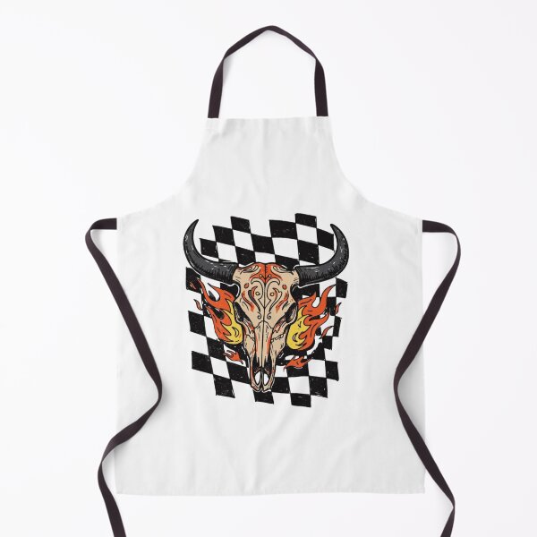 Item preview, Flaming Bull Skull Racing Design designed and sold by Oniyasha.