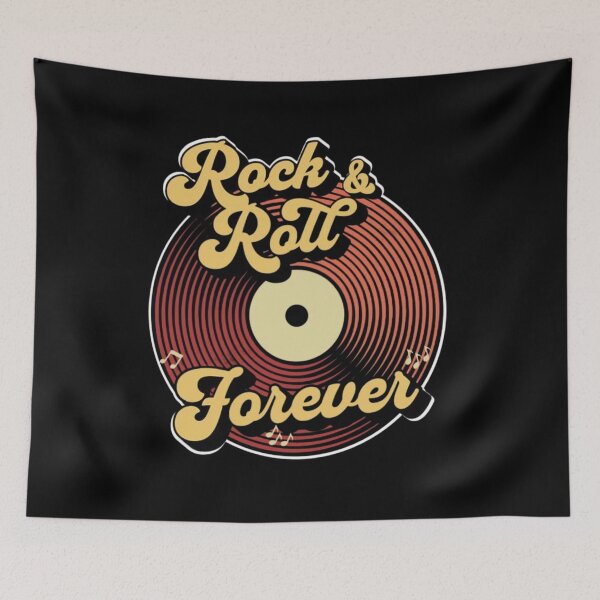 Item preview, Rock And Roll Forever Vinyl Record designed and sold by Oniyasha.