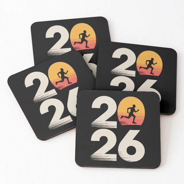 Item preview, 2026 Running Into Sunset - New Year Fitness Journey designed and sold by DarylWelsh2024.