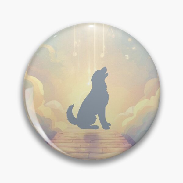 Item preview, Golden Retriever Memorial Guardian Angel Paws Pastel Rainbow Bridge Pet Loss Sympathy Dog Heaven Art designed and sold by Esterlane.