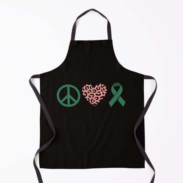 Item preview, Bile Duct Cancer Awareness Peace Love Leopard Heart Ribbon designed and sold by banbopbii.