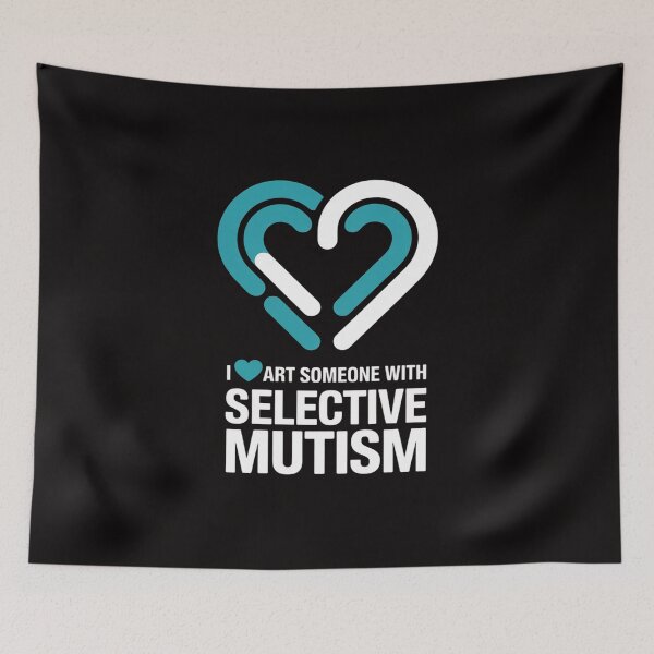 Item preview, 1 I Wear Teal For Selective Mutism Awareness designed and sold by banbopbii.