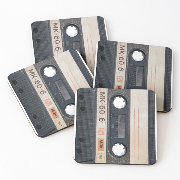 Item preview, Cassette Tape Mix Tape Retro Graphic Black designed and sold by socialarmour.
