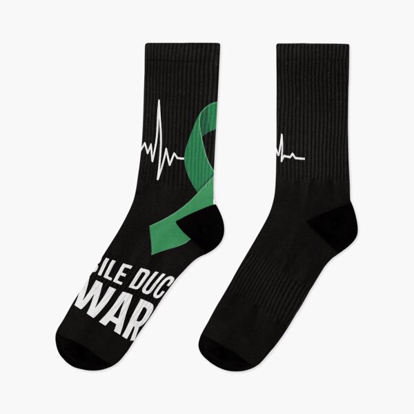 Item preview, Bile Duct Cancer Awareness Love Heartbeat Green Ribbon designed and sold by AnimeManga2D.