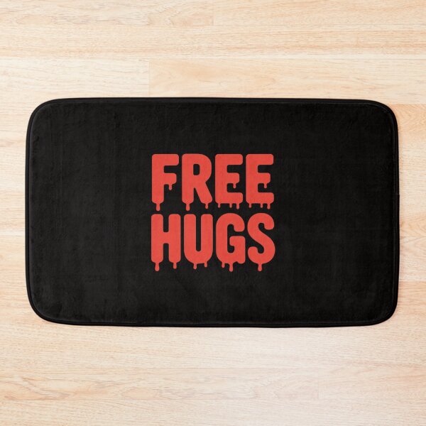 Item preview, Free hugs, horror hug day slogan, sarcastic funny hugging designed and sold by AnimeManga2D.