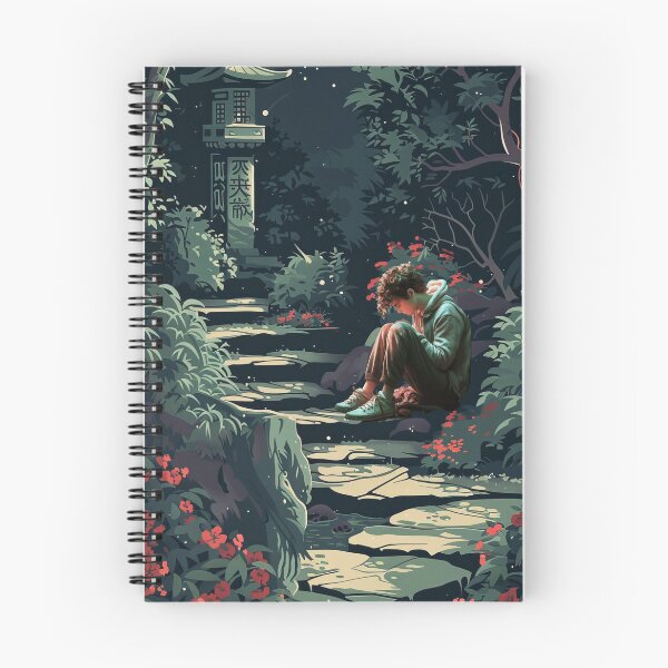 Item preview, CONTEMPLATING LIFE IN A PEACEFUL GARDEN designed and sold by Tammera.