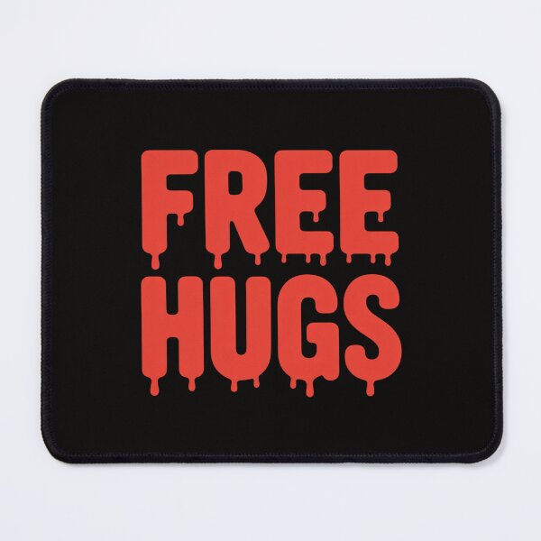Item preview, Free hugs, horror hug day slogan, sarcastic funny hugging designed and sold by banbopbii.