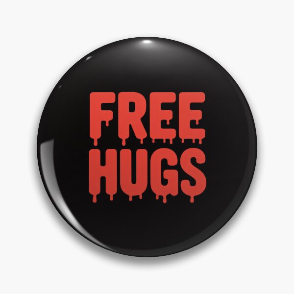 Item preview, Free hugs, horror hug day slogan, sarcastic funny hugging designed and sold by banbopbii.