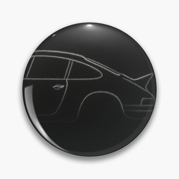 Item preview, Porsche 993 Carrera Inspired Minimalist Silhouette Abstract Line Art  designed and sold by Geo.