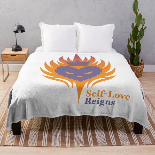 Item preview, Self-Love Reigns - Fiery Lion Heart Crown designed and sold by RyanBelandres.
