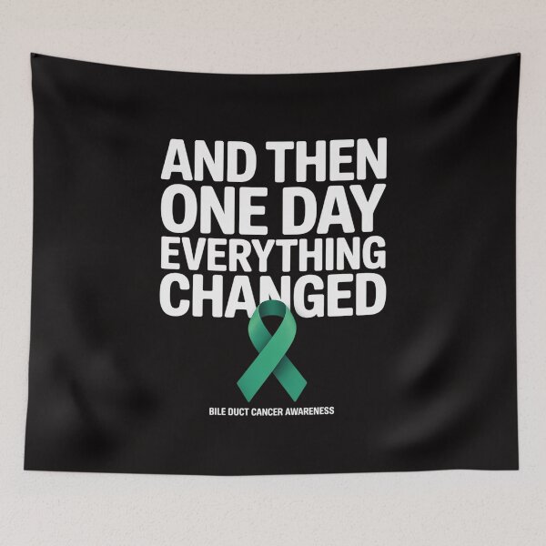Item preview, Bile Duct Cancer Awareness Fight Green Ribbon Cure Warrior designed and sold by AnimeManga2D.