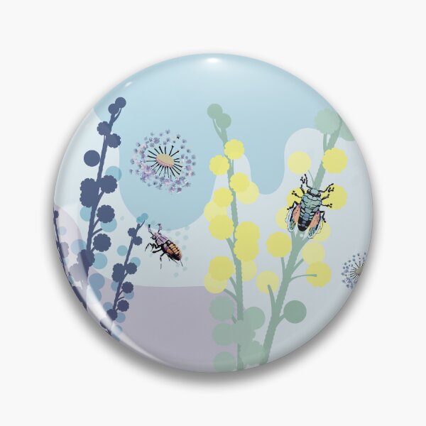 Item preview, Abstract Golden Wattle Modern Acacia Illustrative Design designed and sold by Vin  Zzep.