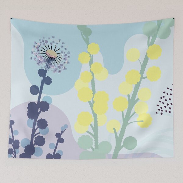 Item preview, Abstract Golden Wattle Modern Acacia Illustrative Design designed and sold by Vin  Zzep.