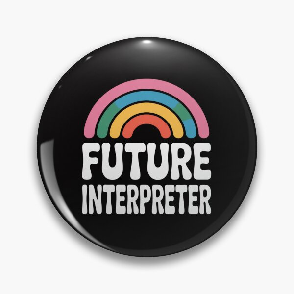 Item preview, Future Interpreter Bright Retro Rainbow Occupation designed and sold by tlallimicrichi.