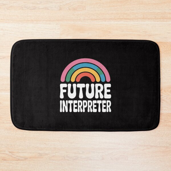 Item preview, Future Interpreter Bright Retro Rainbow Occupation designed and sold by tlallimicrichi.