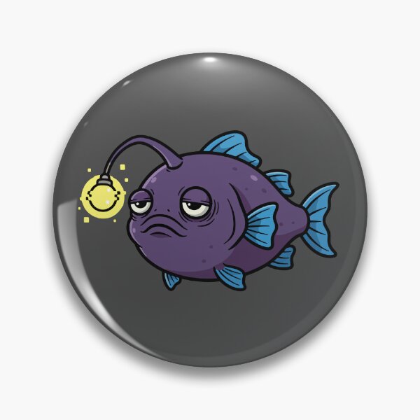 Item preview, Midnight Anglerfish - 1% Battery Life Mood designed and sold by misticalplace.