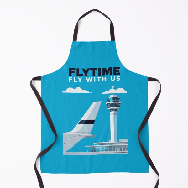 Item preview, Flytime poster: Fly with us at the airport designed and sold by Rue Market.