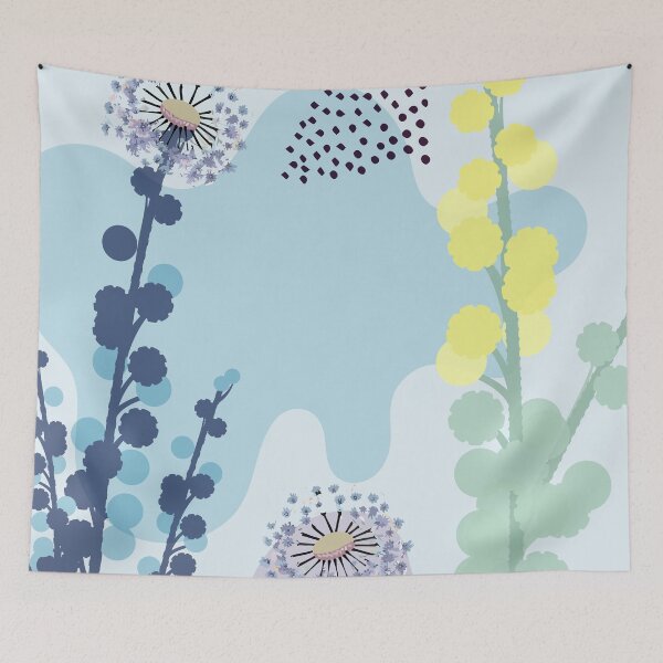 Item preview, Abstract Golden Wattle Modern Acacia Illustrative Design designed and sold by Vin  Zzep.