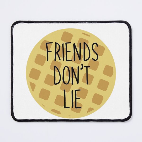 Item preview, Waffle Friends Don’t Lie True Friendship designed and sold by Oniyasha.