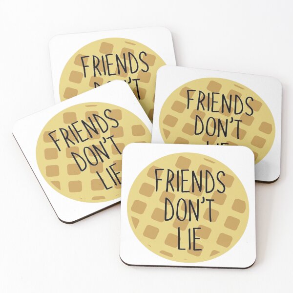 Item preview, Waffle Friends Don’t Lie True Friendship designed and sold by Oniyasha.
