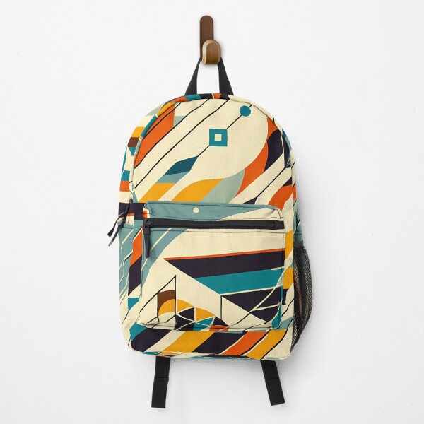 Item preview, Retro Geometric Kite with Bold Colours designed and sold by InkSmithery.