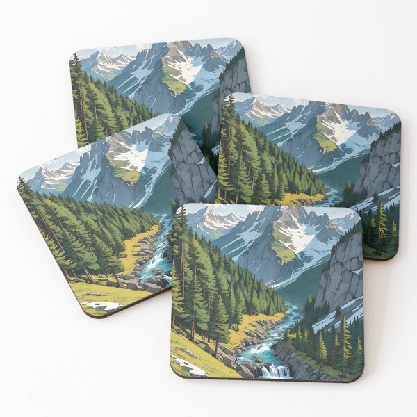 Item preview, Sweeping Mountain Views designed and sold by HorizonHues.