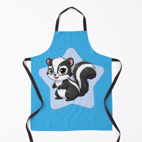 Item preview, Funny Little Skunk Whisperer Animal Art designed and sold by LinaValearte.