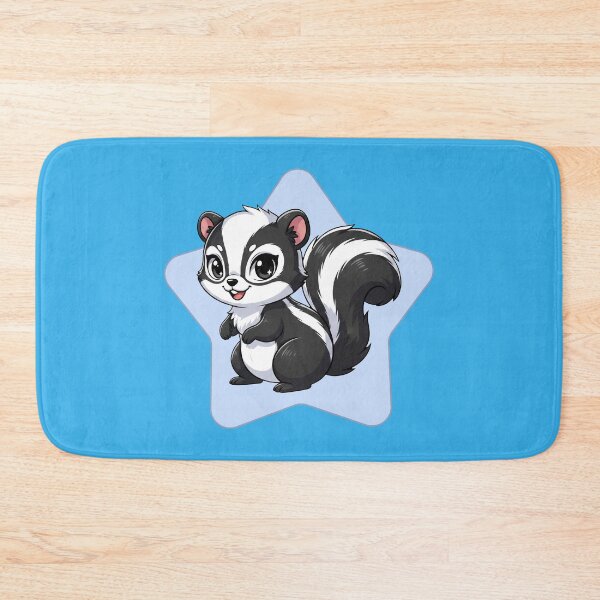 Item preview, Funny Little Skunk Whisperer Animal Art designed and sold by LinaValearte.