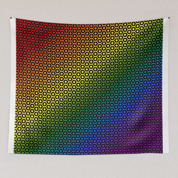 Artikelvorschau, Gay Pride Honeycomb entworfen und verkauft von musicture.