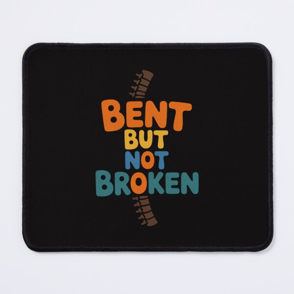 Item preview, Bent But Not Broken, Back Surgery, Scoliosis Awareness designed and sold by tlallimicrichi.