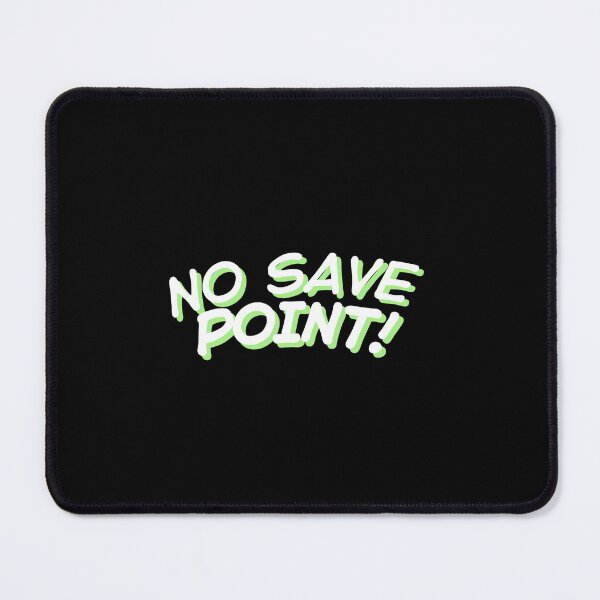 Item preview, NO SAVE POINT – Minimalist Motivational Design designed and sold by daila70.