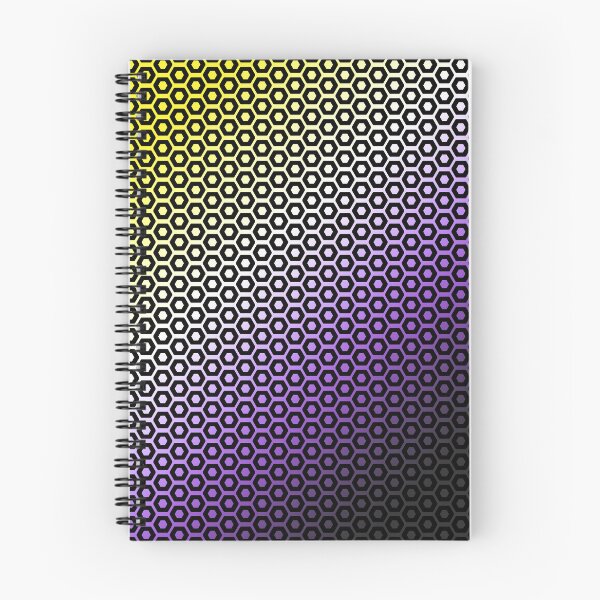 Item preview, Nonbinary Pride Honeycomb designed and sold by musicture.