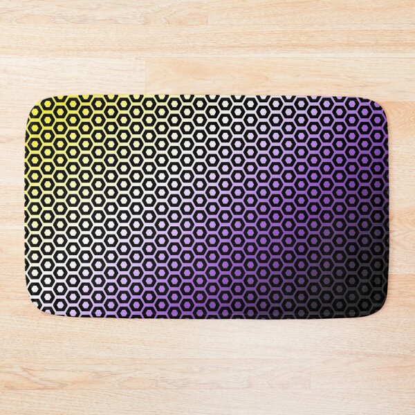 Item preview, Nonbinary Pride Honeycomb designed and sold by musicture.