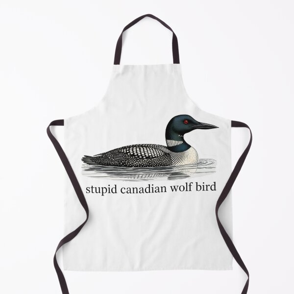 Item preview, stupid canadian wolf bird designed and sold by Hikmoi.